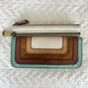 Fossil multicolored wallet